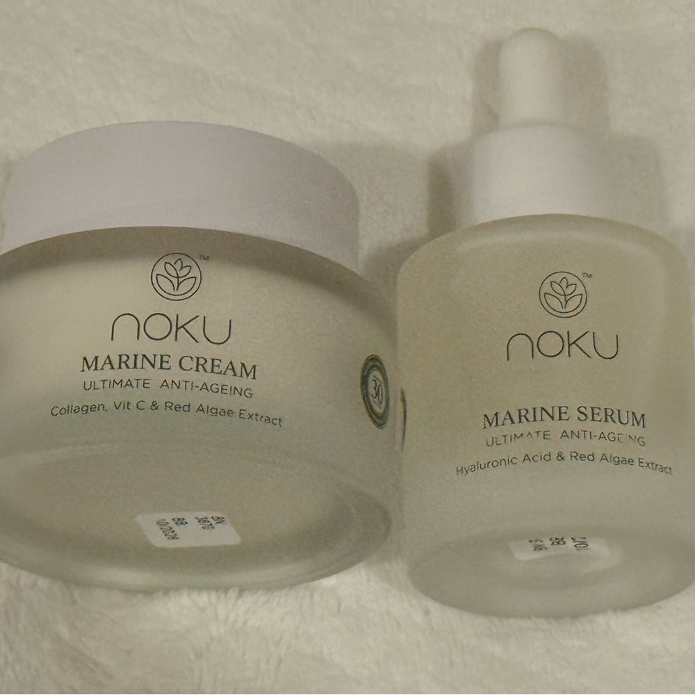 Noku Marine Cream and Serum Set - New